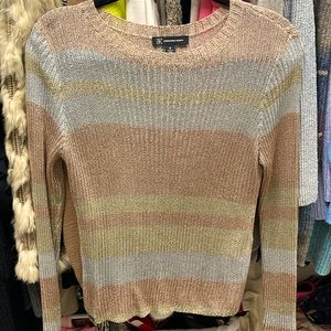 Metallic bling bling sweater